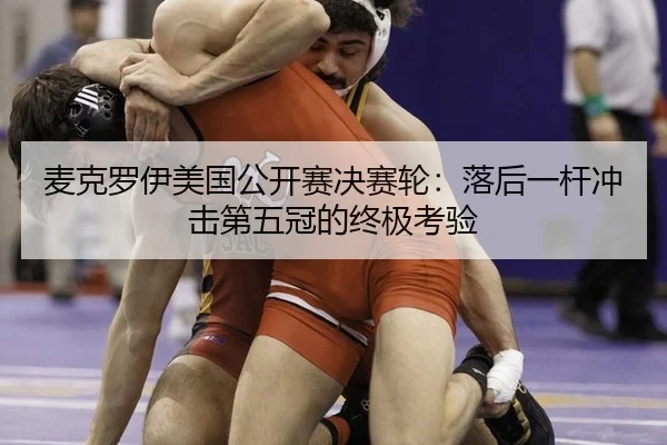 麦克罗伊美国公开赛决赛轮：落后一杆冲击第五冠的终极考验